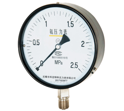 氨用压力表YA-60 YA-100 YA150